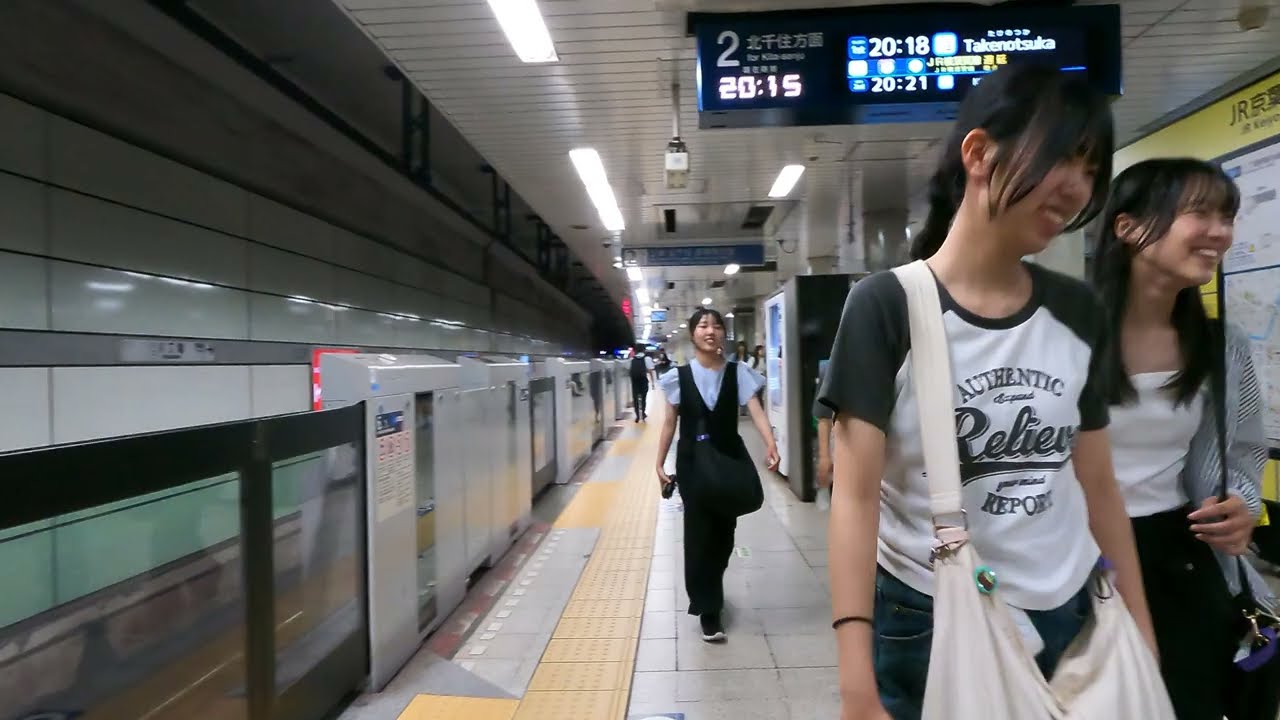 Hatchobori Station Walk | 八丁堀駅散歩 | Japan ASMR 4K | Tokyo Calm Travels And Beyond
