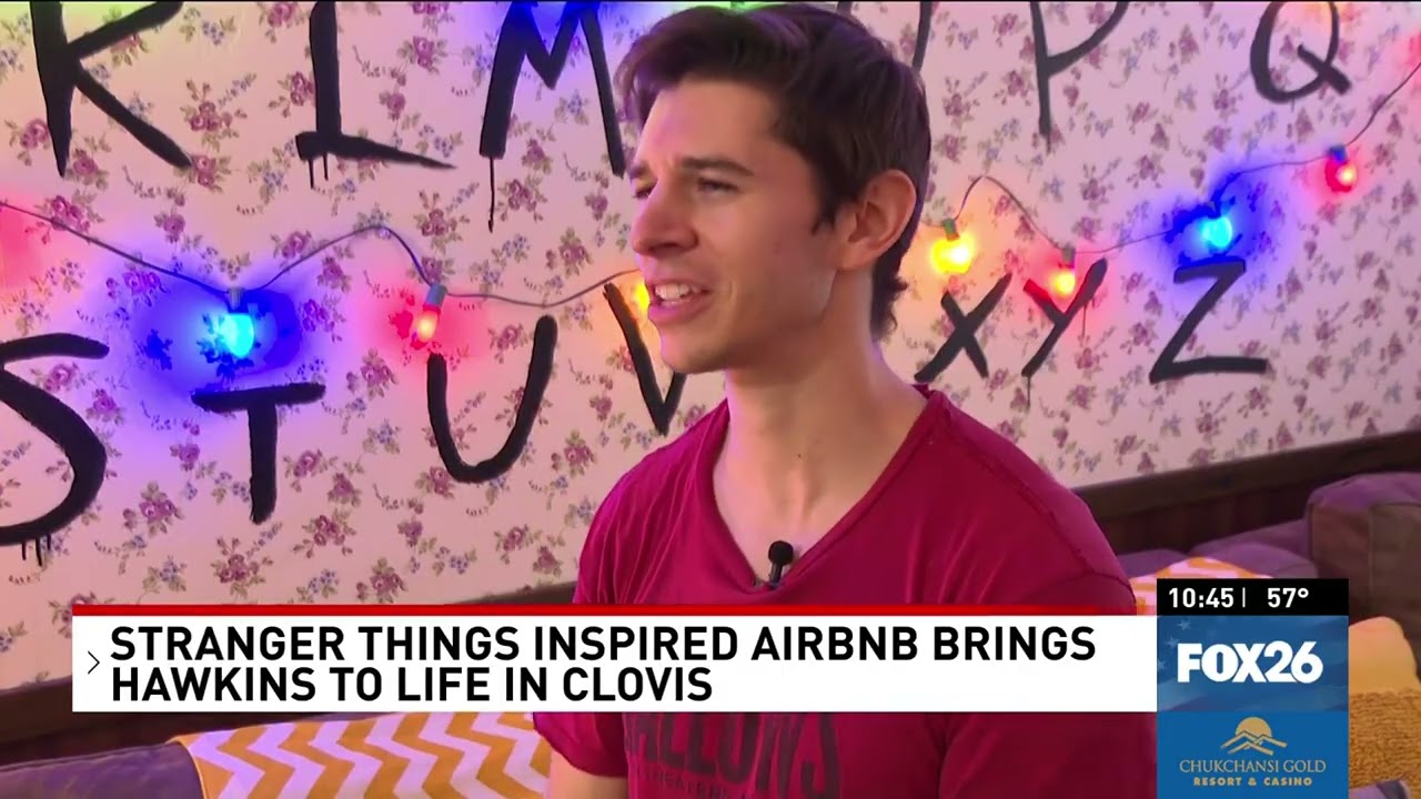 Stranger Things Airbnb Brings Hawkins To Clovis