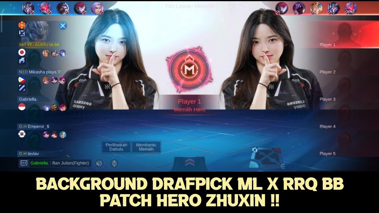 Background Drafpick ML RRQ BB Terbaru - Cara Ganti Background ML Terbaru 2024