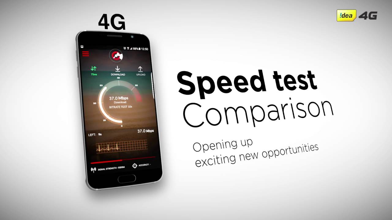 How fast is Idea 4G?