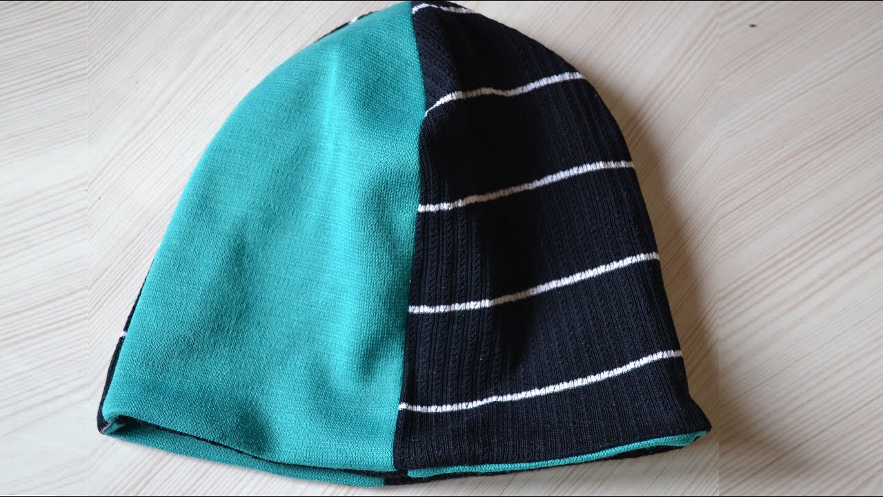 How to Make a Reversible Slouchy Beanie Hat. Hats and Caps Tutorials
