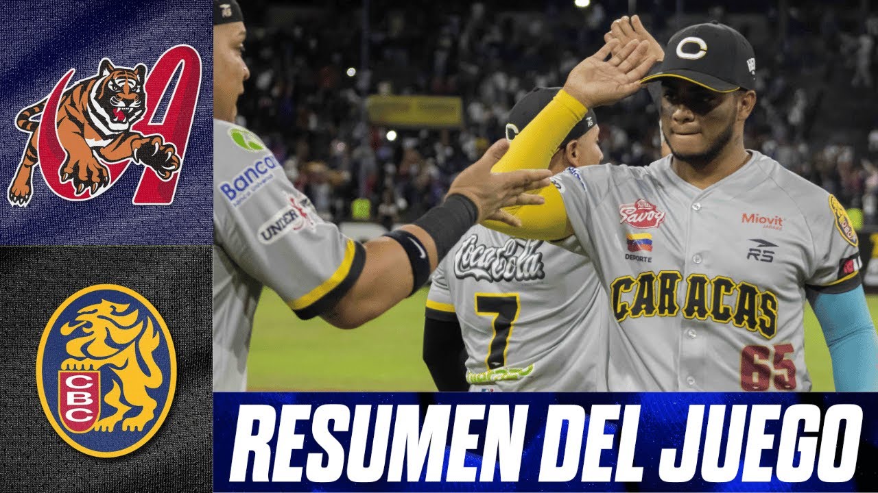 Resumen del juego Tigres de Aragua vs Leones del Caracas | 28 de octubre de 2025. 🔥