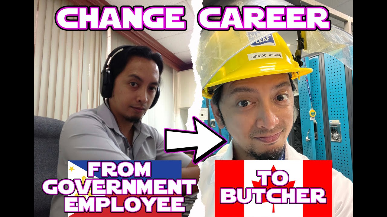 Change Career! From OFFICE BOY to BUTCHER sa CANADA!