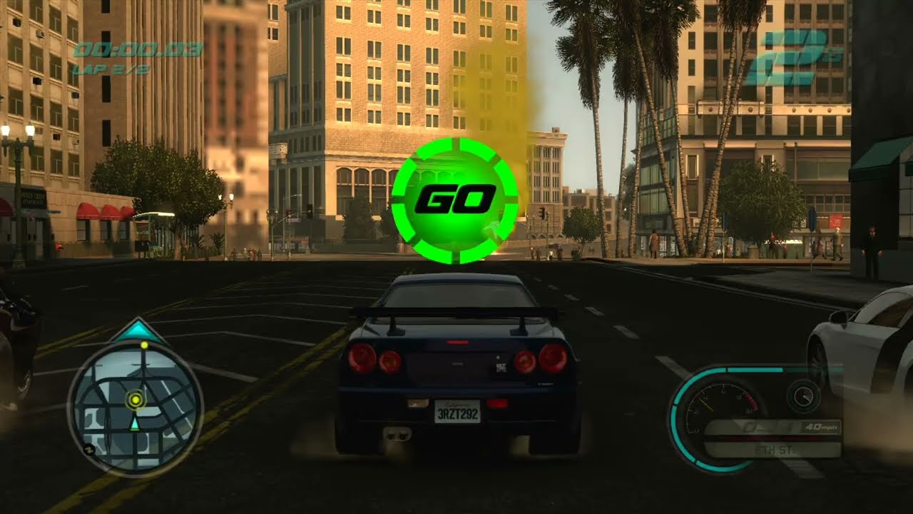 Midnight Club Los Angeles - Arcade Race - 6th St.