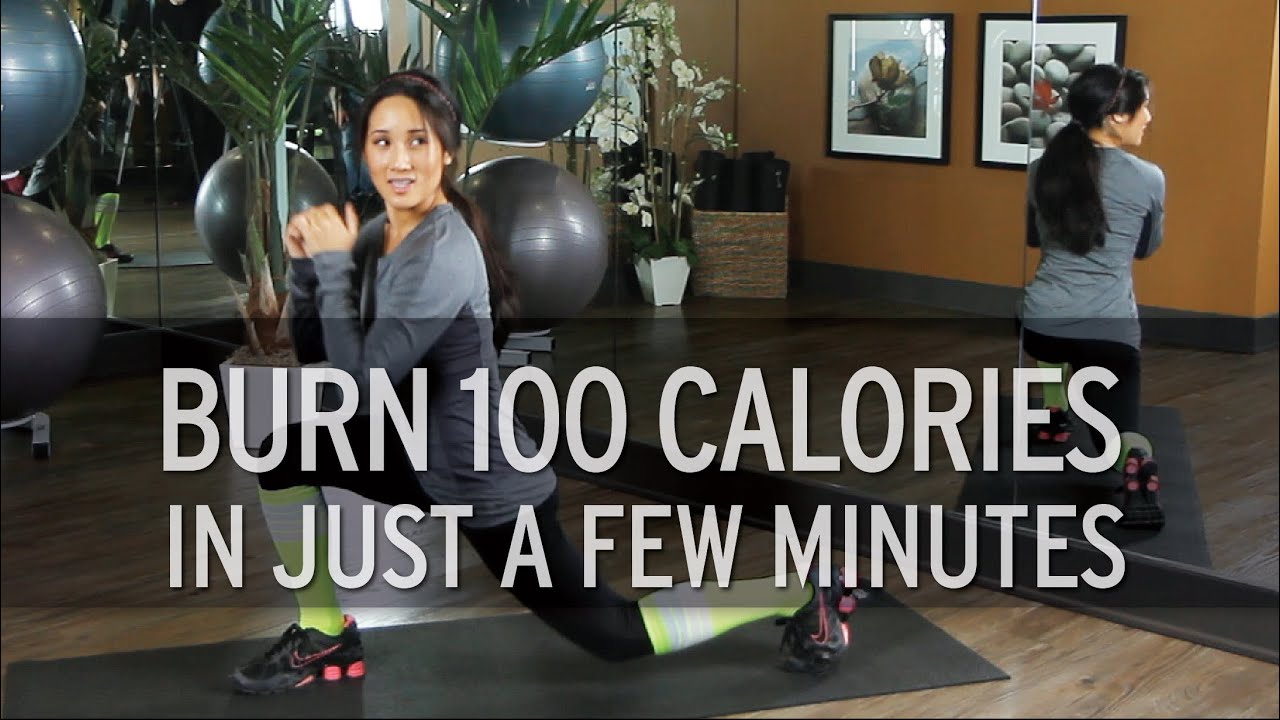 How to Burn 100 Calories in Just a Few Minutes