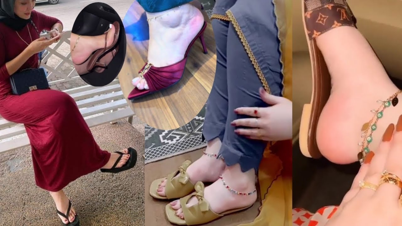 Charming Heel Flat Shoes Sandals Slippers  latest Footwear Designs 