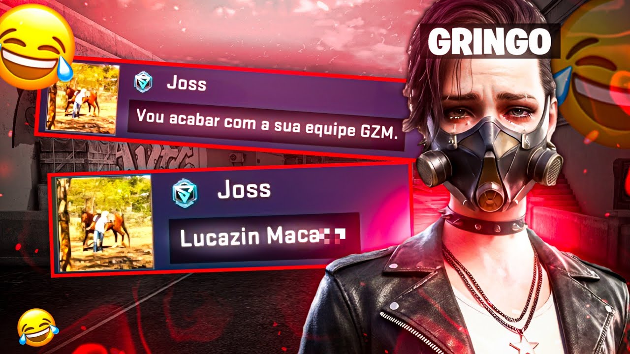 HUMILHAMOS UM GRINGO RACIST4 E CHORÃO KKKKKKKKKKKKKKKK