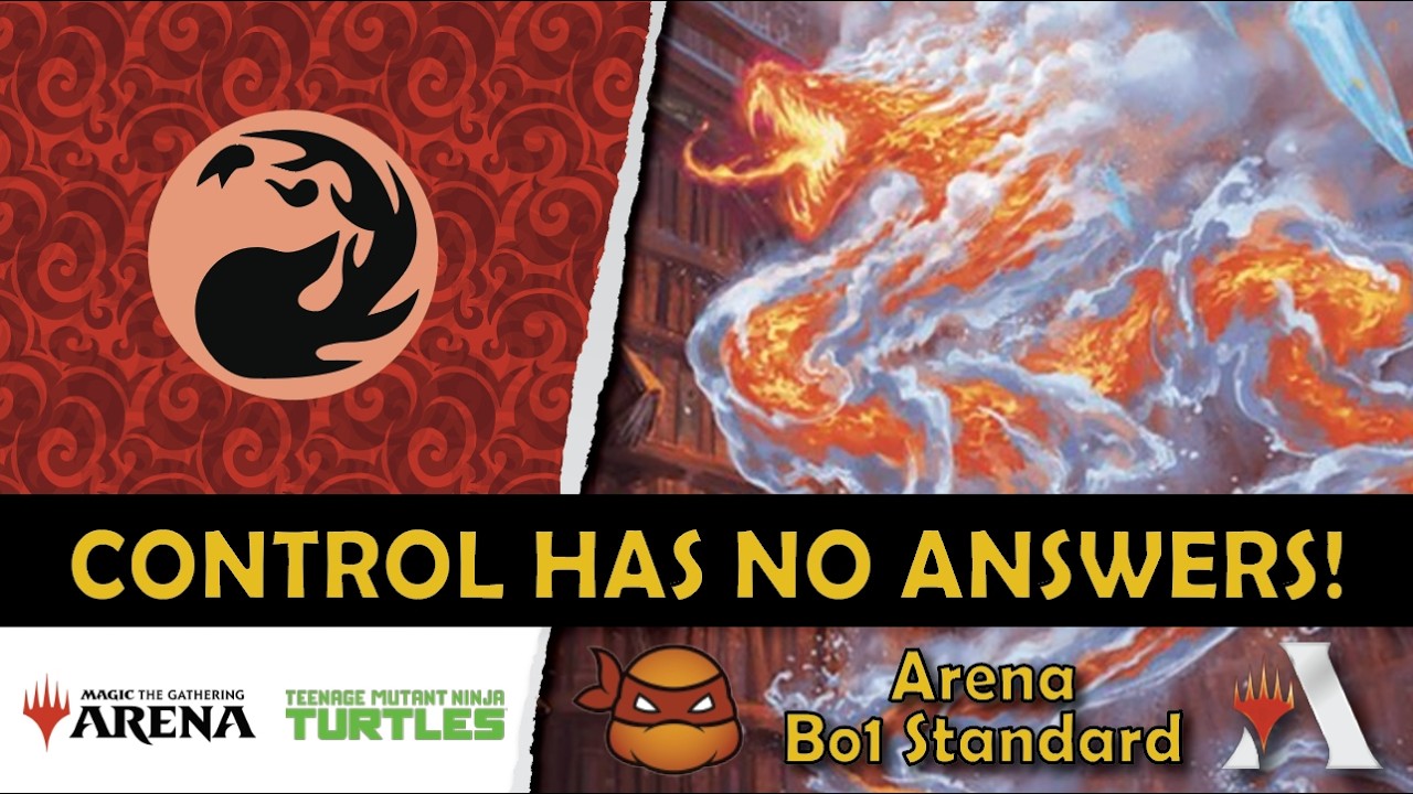 Control Players HATE This Mono Red Deck #tmt #mtg #standard #mtgarena #monored