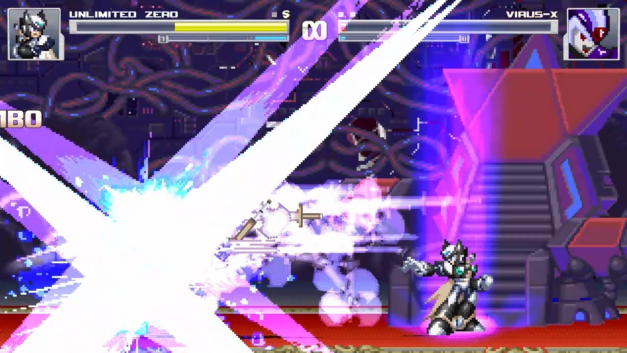 MUGEN - Unlimited Zero (Black Armor) [Arcade Playthrough #6]