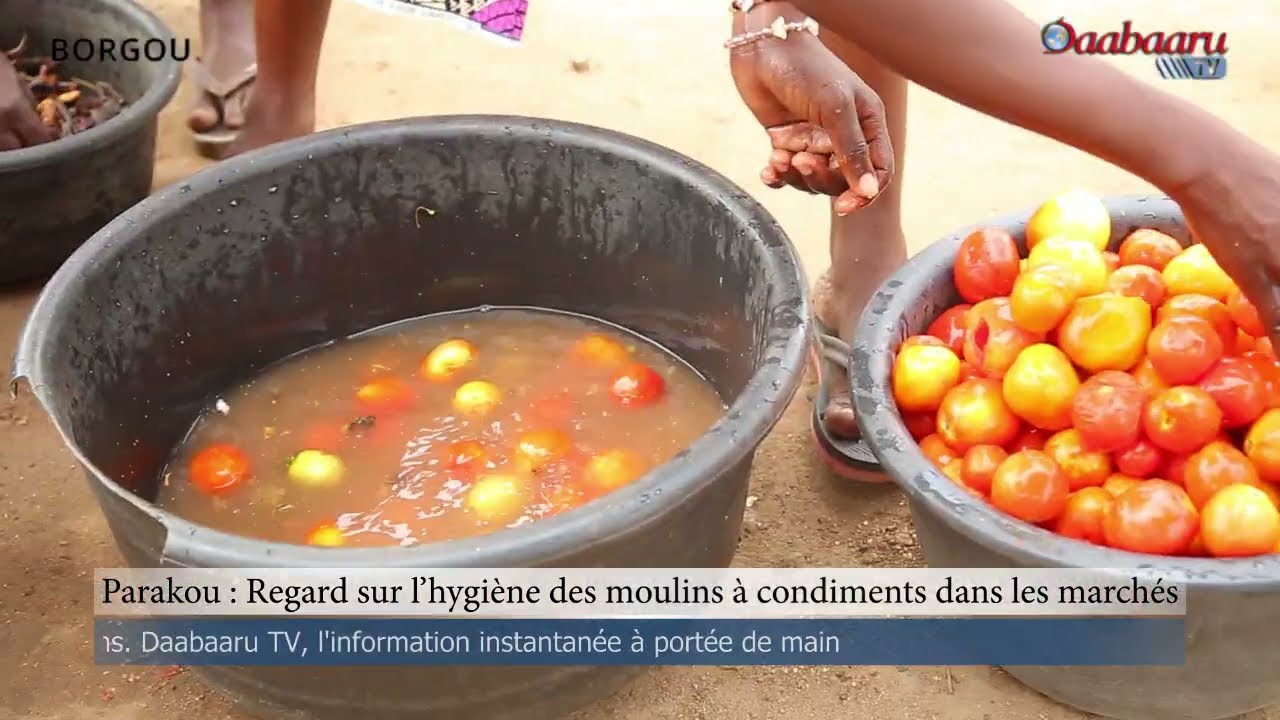 PARAKOU : Regard sur l'hygiène des moulins à condiments dans les marchés 