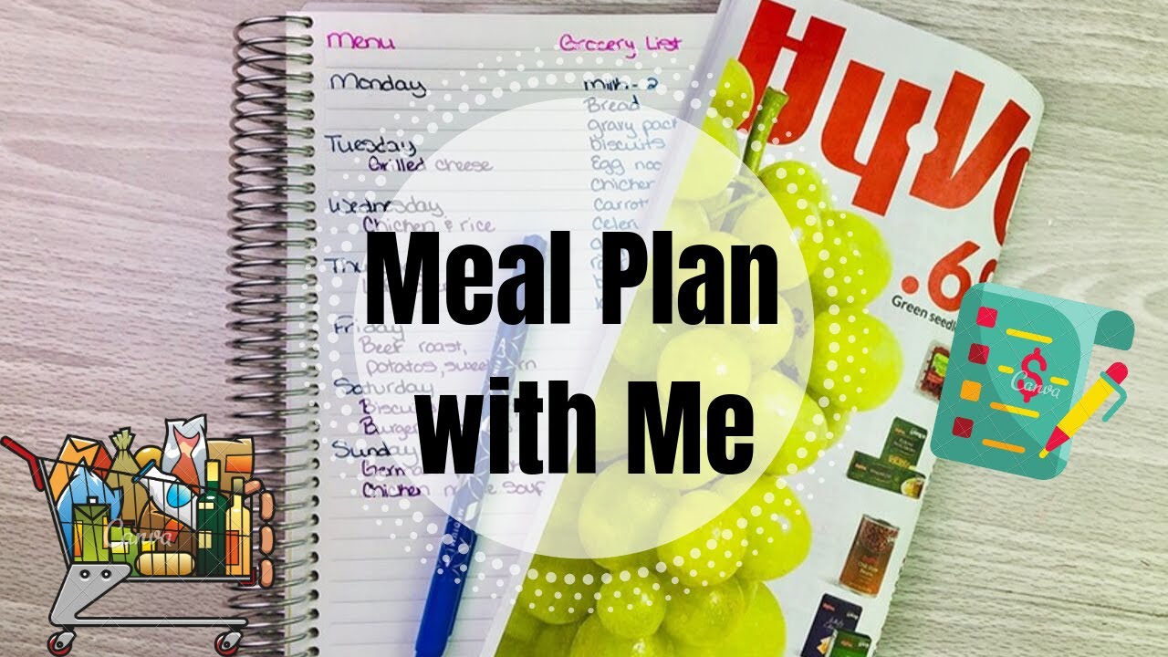 Meal Plan with Me!! || Meal Planning and Groceries on a Budget || Morey June Designs