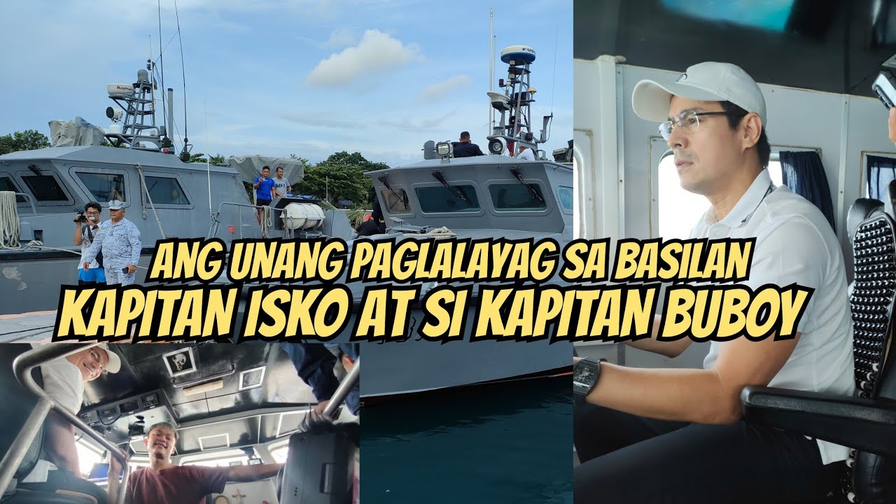 October 9, 2023 | ANG UNANG PAGLALAYAG NG G SA GEDLI SA BASILAN | SA LIKOD NG KAMERA