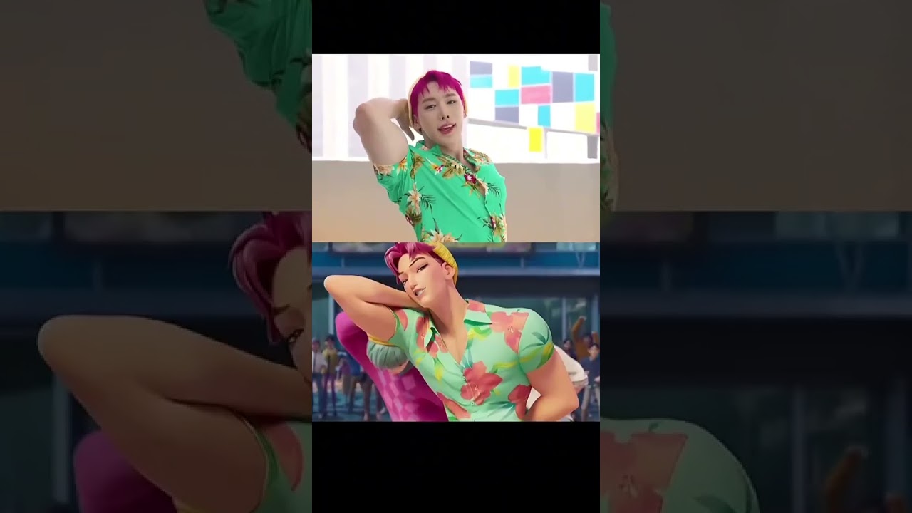 Wonho cosplay Abby 