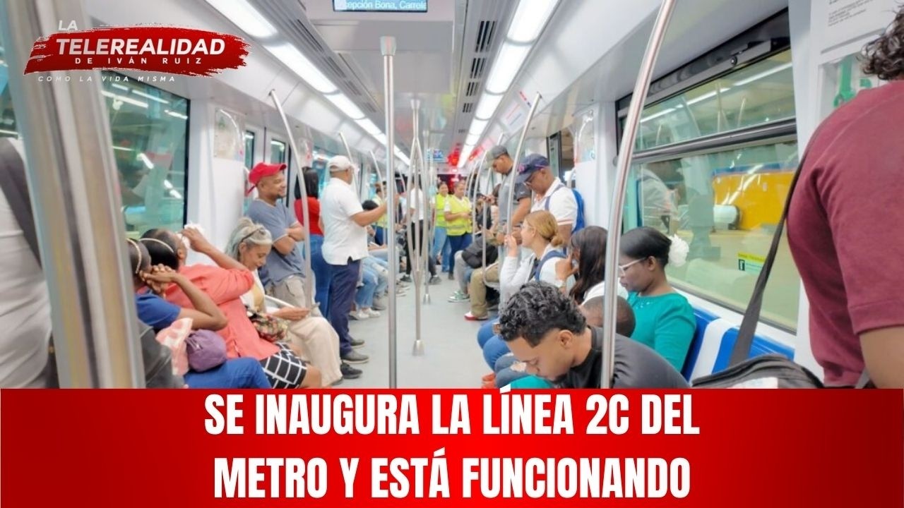 Se inaugura la línea 2C del Metro y está funcionando