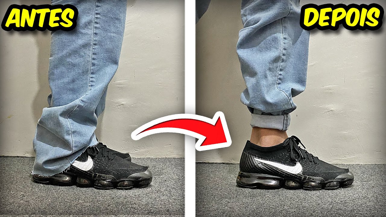 COMO TRANSFORMAR UMA CALÇA LARGA EM CALÇA JOGGER