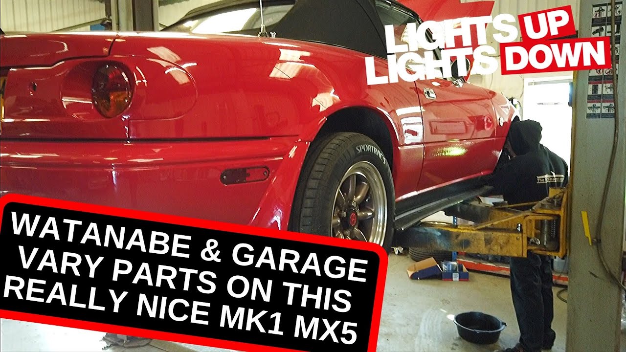 Whats going on in the workshop 36 - Garage Vary and Watanabe MX5
