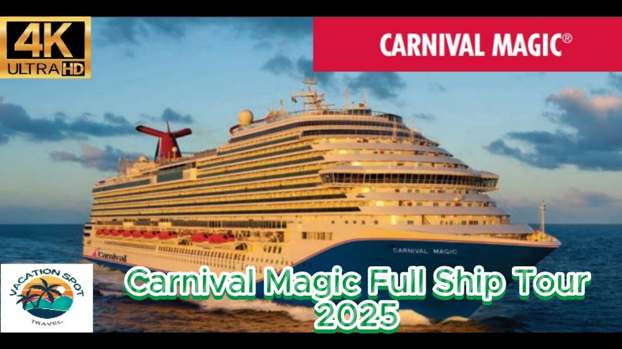 Full walk through ship tour of Carnival Magic 2025 with tips and tricks!