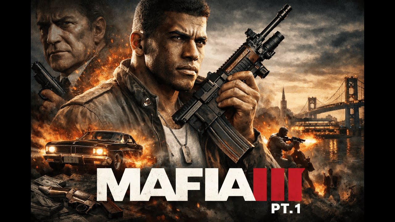 2K Games에서 출시한 오픈월드 액션 어드벤처 게임으로,복수·범죄·인종차별이라는 무거운 주제를 강하게 다룬 작품입니다.[Mafia III pt.1]