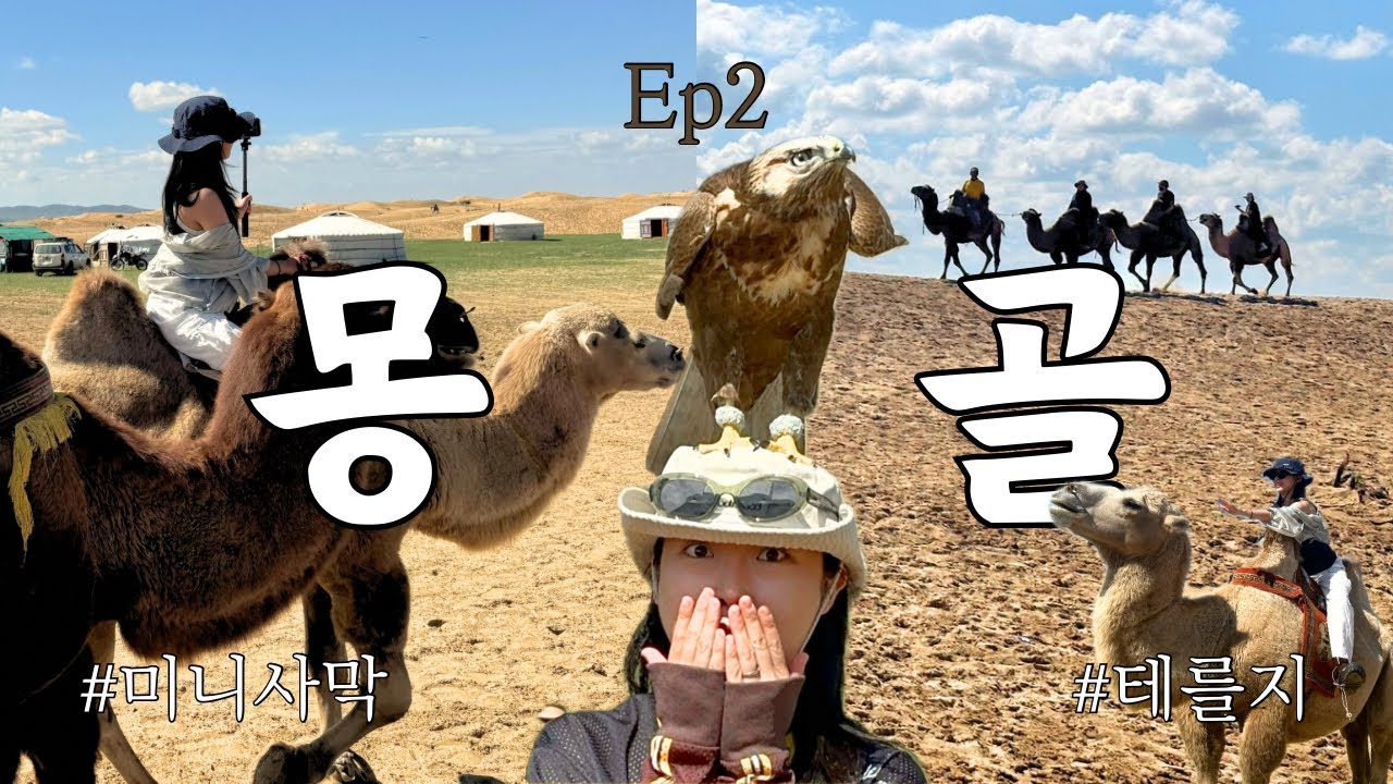 [몽골 VLOG] 지금부터가 진짜 몽골이야🐫🐎 / 퇴근하고 떠나는떠나는 4박5일 몽골 중부투어 🇲🇳Ep2(미니사막,울란바토르,테를지)