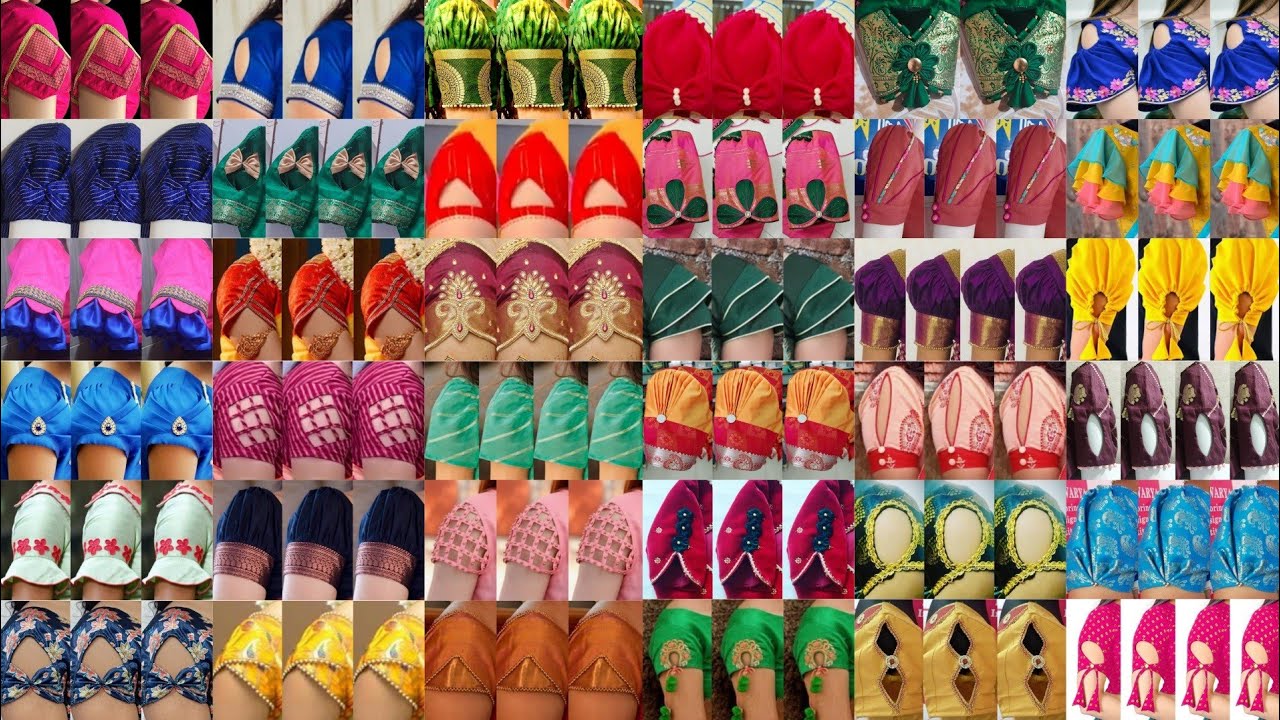 💋short sleeves blouse design/short sleeves design/half sleeve blouse designs/baju ke design