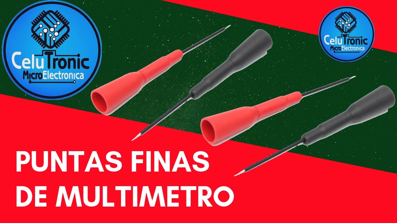 PUNTAS DE PRECISION PARA MULTIMETRO
