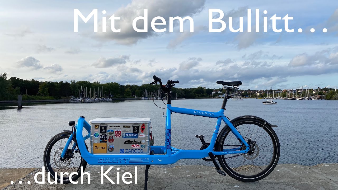 Mit dem Bullitt Bike (Larry vs. Harry) durch Kiel zum MfG 5. Eine Tour mit dem Lastenrad