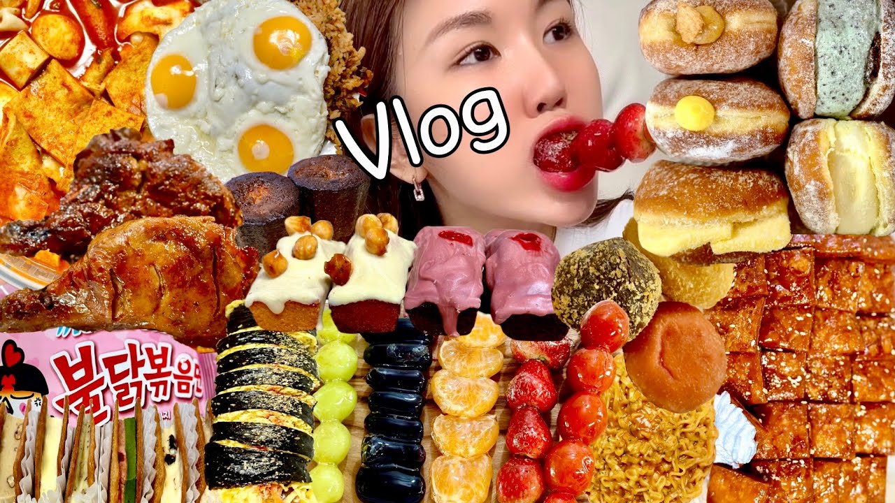 Подзаголовок) Один прием пищи в деньㅣMukbang VLOGㅣПерееданиеㅣ23: 1 прерывистое голодание ДИЕТА
