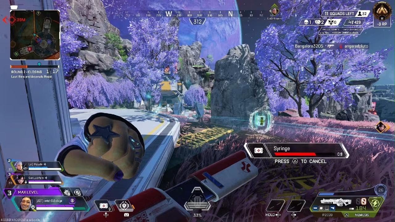 We clutch at the end