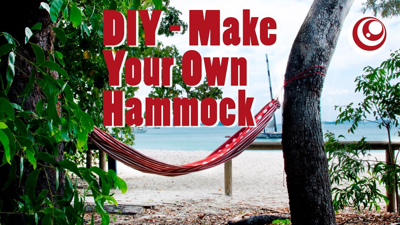 DIY - Make your own Hammock /  Picnic Blanket