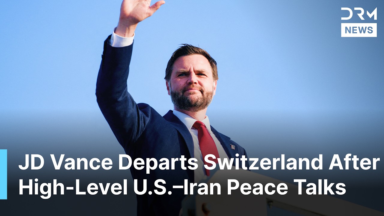 JD Vance Departs Switzerland After Crucial U.S.&ndash;Iran Nuclear Talks at Lake Lucerne Summit | AC1N