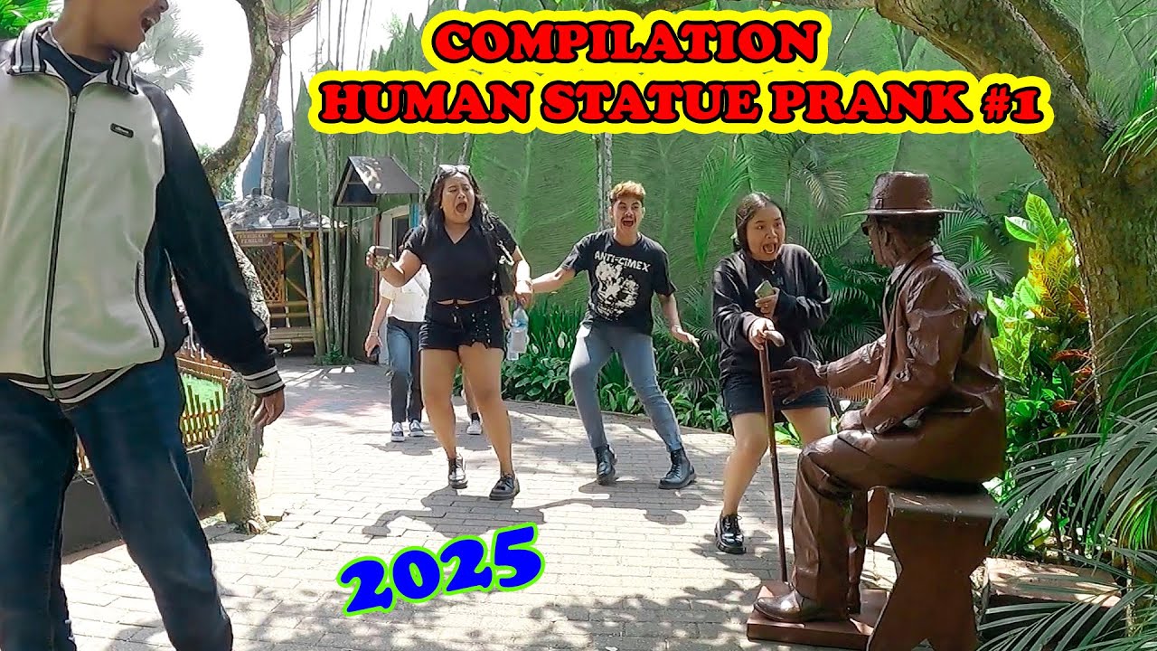 Kompilasi Prank Patung Terbaik 2025 #1
