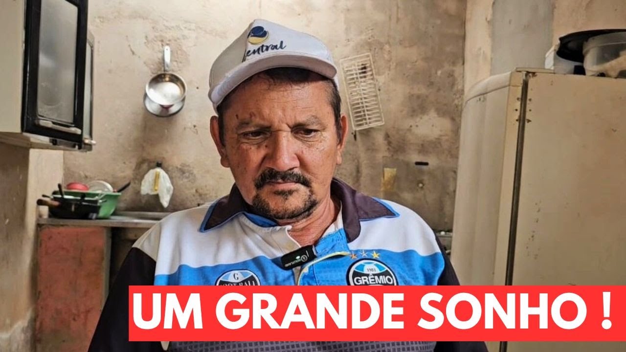 SEU RAIMUNDO VIVE SOZINHO E SONHA EM VOLTAR A ANDAR❤️