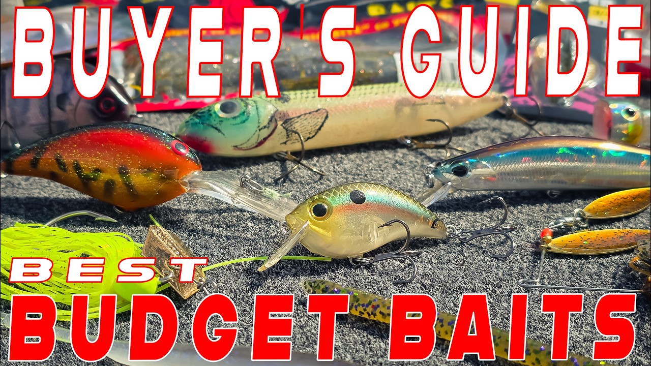 The Best Baits For BUDGET Bass Fishing! (SPRING BUYER'S GUIDE 2026)