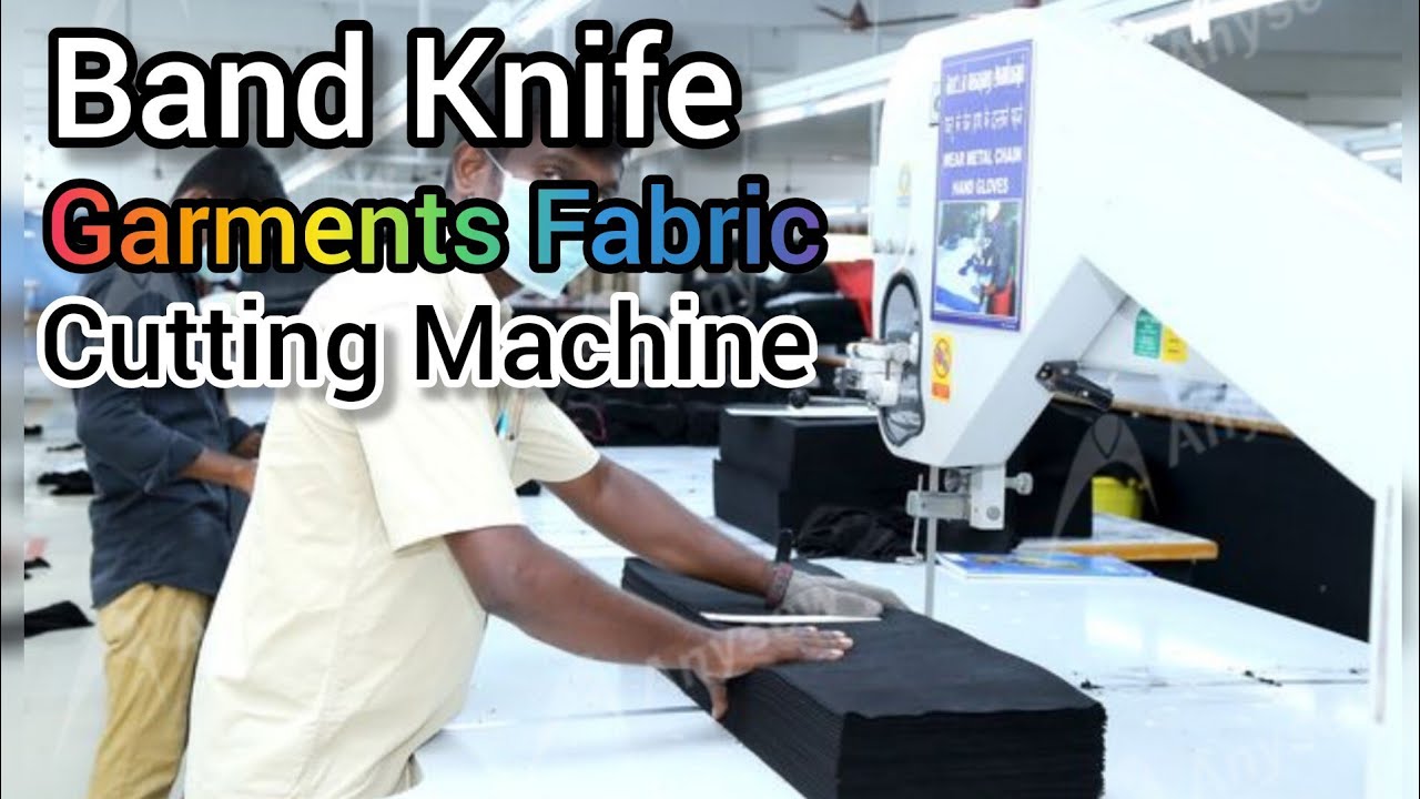 Band Knife Fabric Cutting Machine Used In Garment  Industry