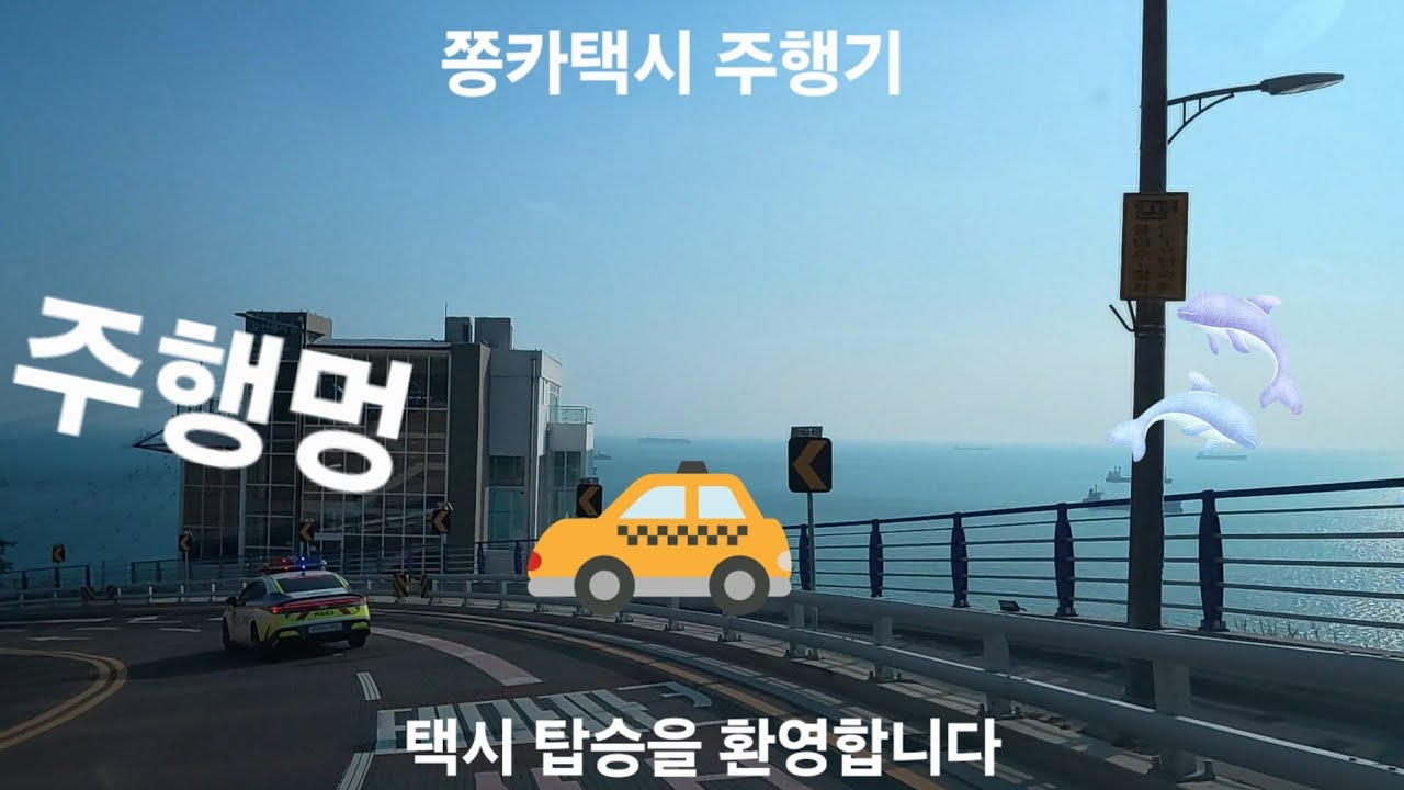 태종대 근처 카페 가는길