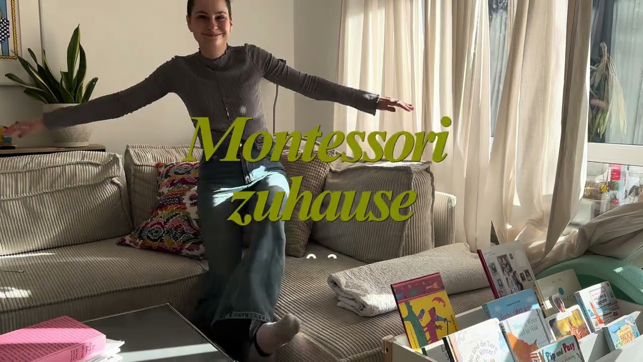 So habe ich unsere Montessori Spielecke (0–3 Jahre) bewusst eingerichtet