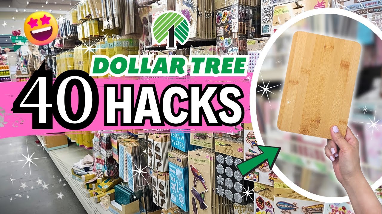 40 Incredible Dollar Tree DIY Decor Hacks 🤩 Easy Crafts for Beginners!