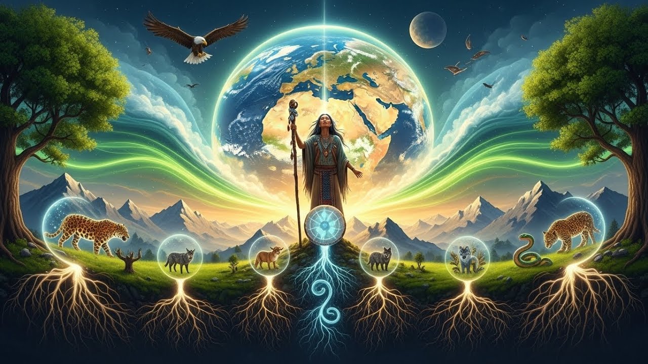 🌍🪶 CANTO DA GUARDIÃ DO PLANETA TERRA — Proteção Ancestral 528Hz