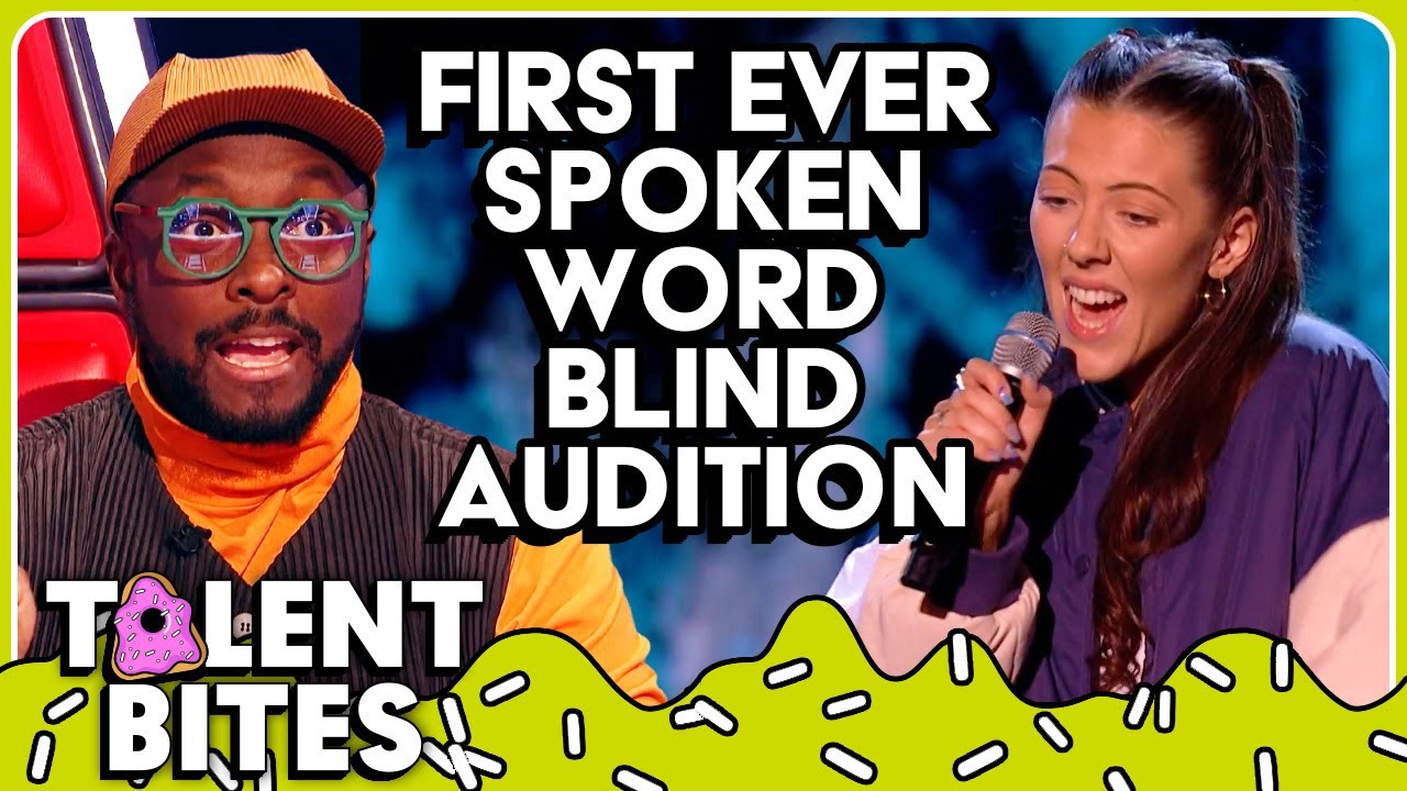 World's first SPOKEN WORD Blind Audition turned all 4 Chairs! | Bites