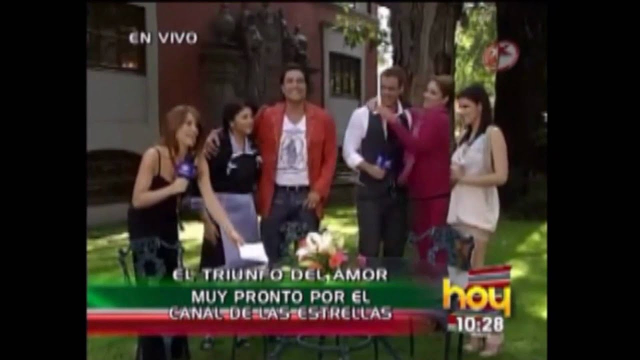 OSVALDO RIOS Entrevista al elenco de El Triunfo del Amor 7-9-10