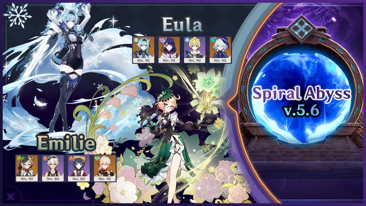 [My Beloved] Eula Lawrence - Emilie | Spiral Abyss Floor 12 v5.6