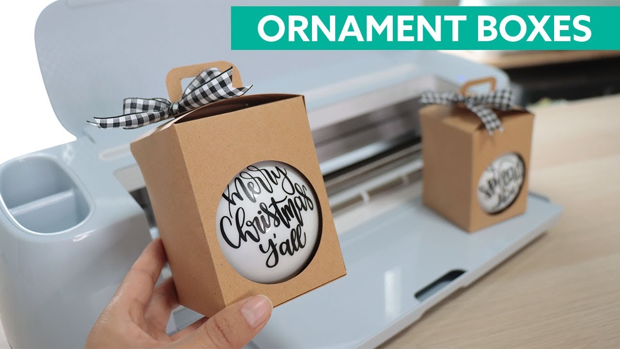 Cricut Ornament Boxes