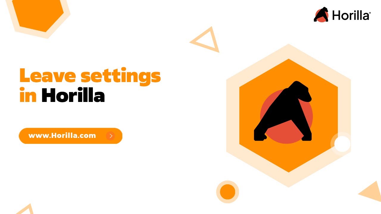 Overview of Leave Settings in Horilla HRMS | Leave Management System | All in One HRMS Software