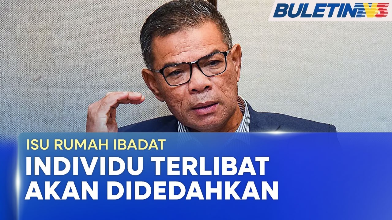ISU RUMAH IBADAT | Saifuddin Nasution Beri Penerangan Kepada Jemaah Menteri Esok (BU)
