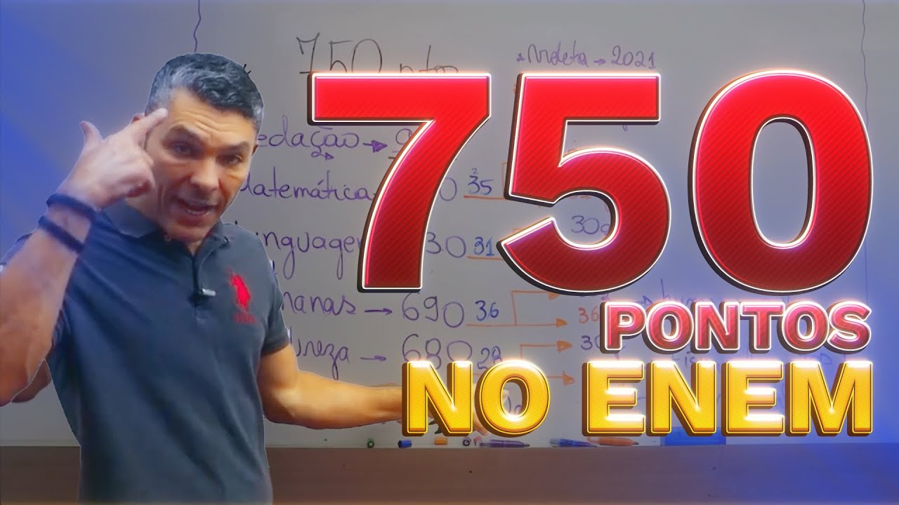 Como Tirar 750 Pontos no Enem (Passe de N&iacute;vel)