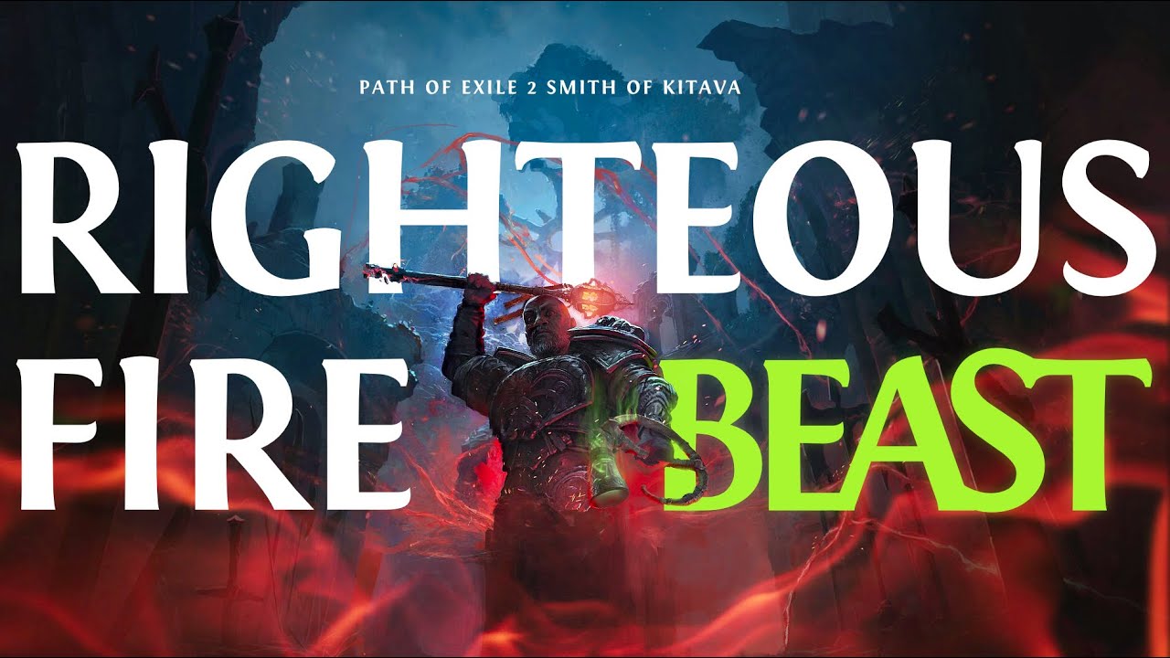 Righteous Fire Beast - Path of Exile 2 Build Showcase