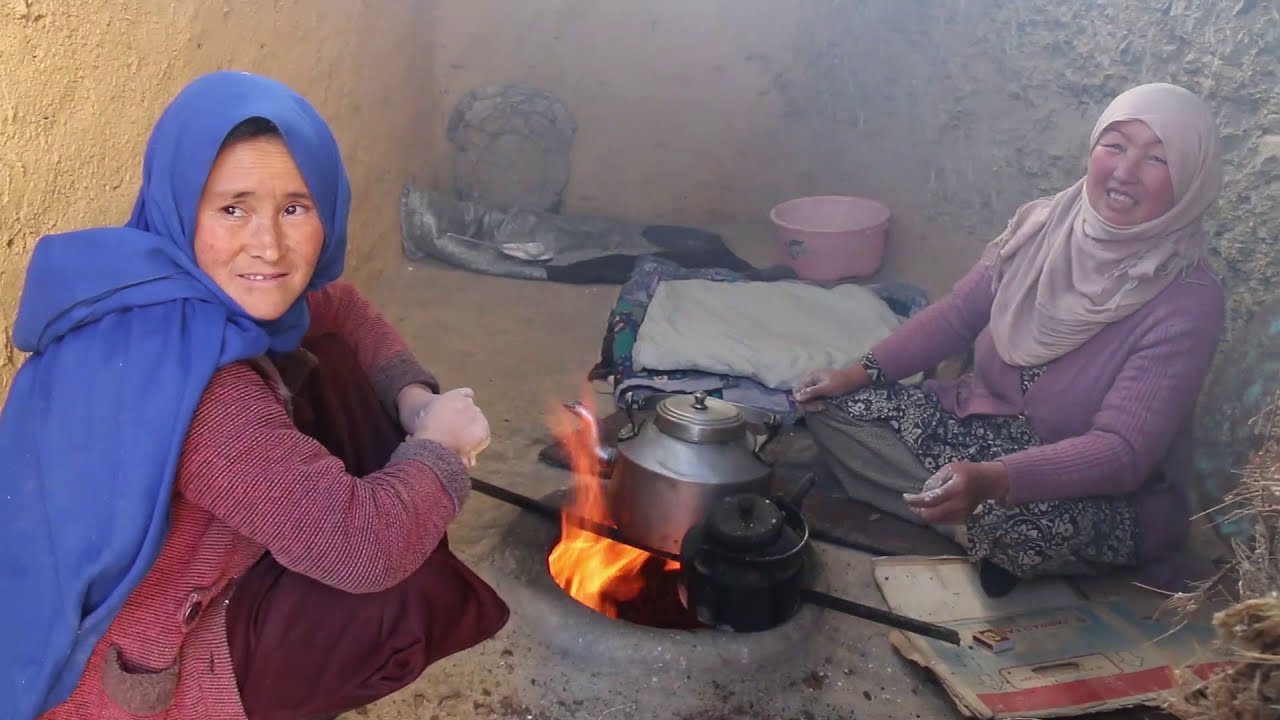 دیگ ودیگدان/Afghan Village Food