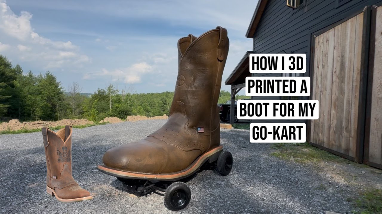 How Did This Boot Become a Go-Kart?