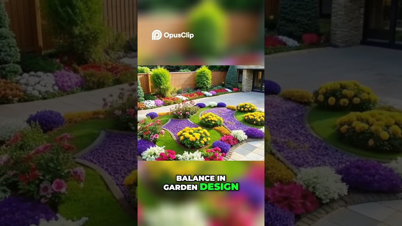 Symmetrical & Curved Flower Beds  Garden Design Secrets