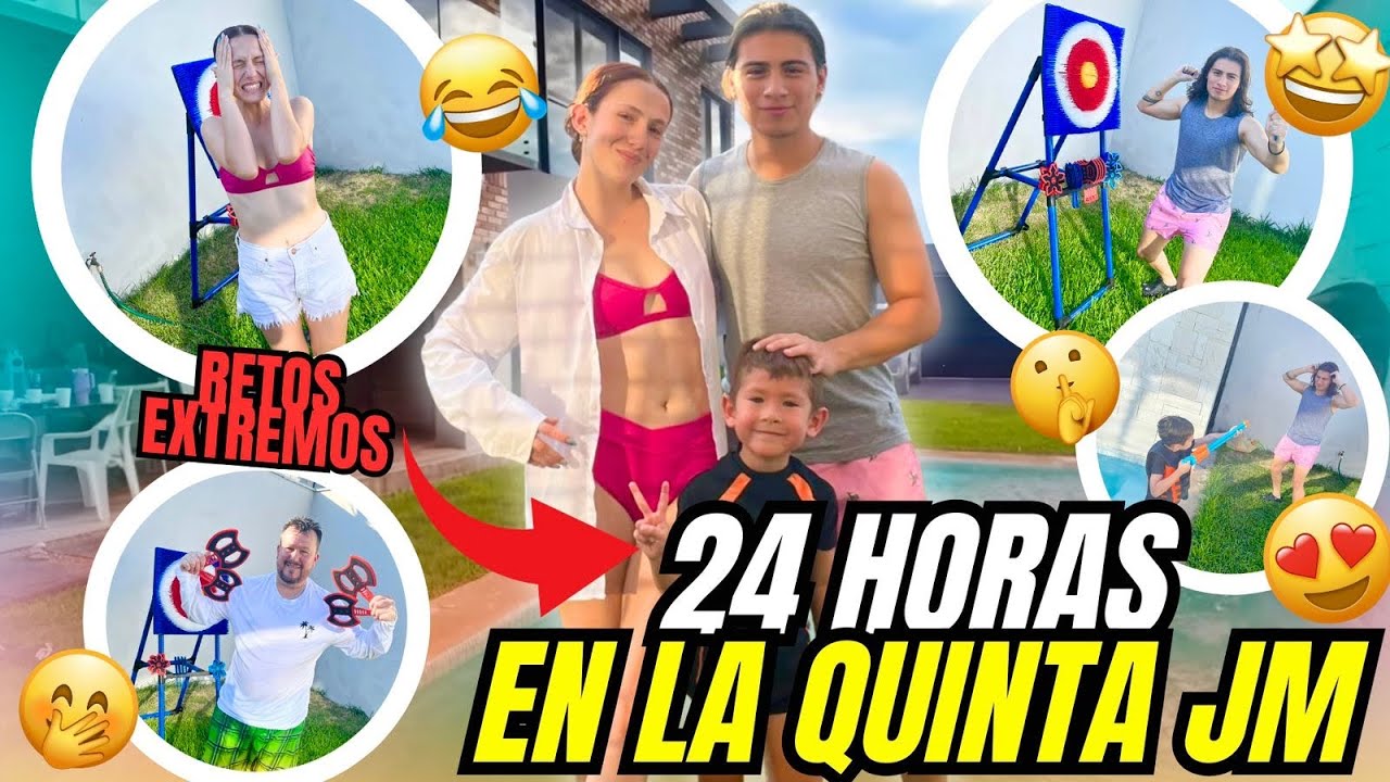 24 HORAS EN LA QUINTA JM 😱🫣💦| Yulis 